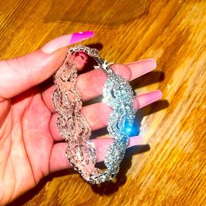 Rhinestone diamond bracelet